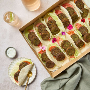 Open Falafel Wrap Box