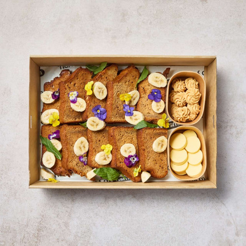 Banana Bread with Butter