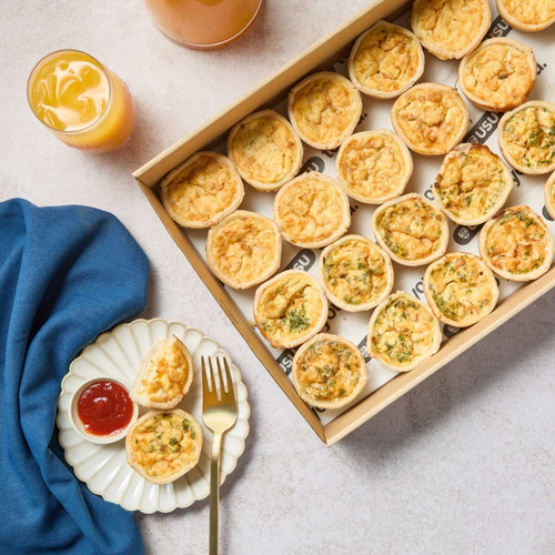 Mini Mixed Quiche Box