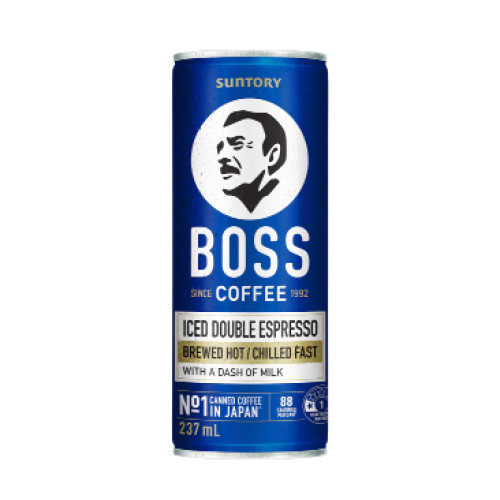 Boss Coffee Iced Double Espresso 237mL