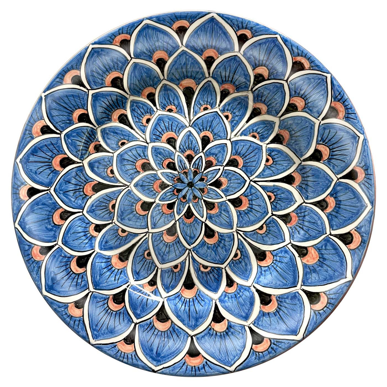 Peacock Blu Salad/Dessert Plate