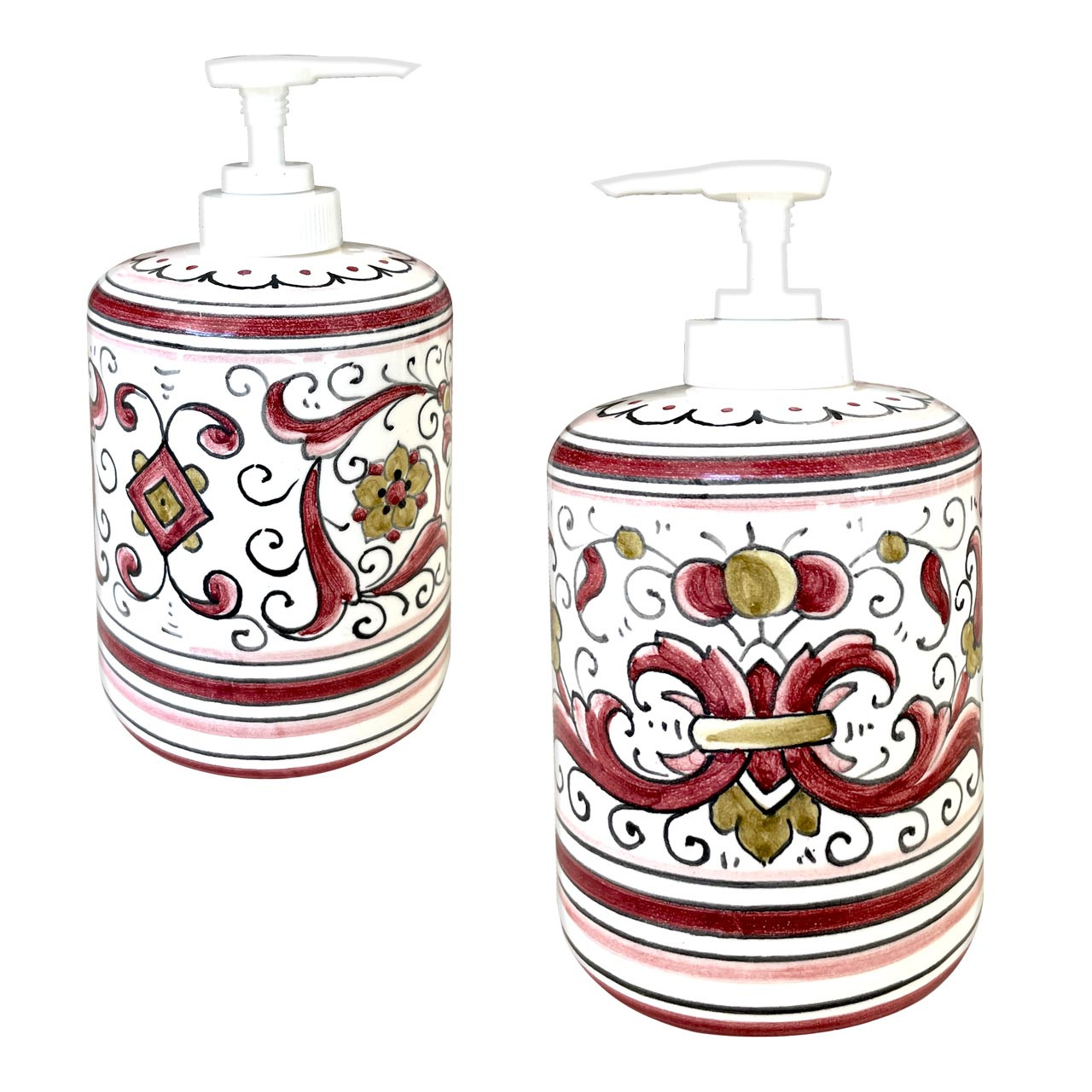 Italian Ceramic Soap Dispenser