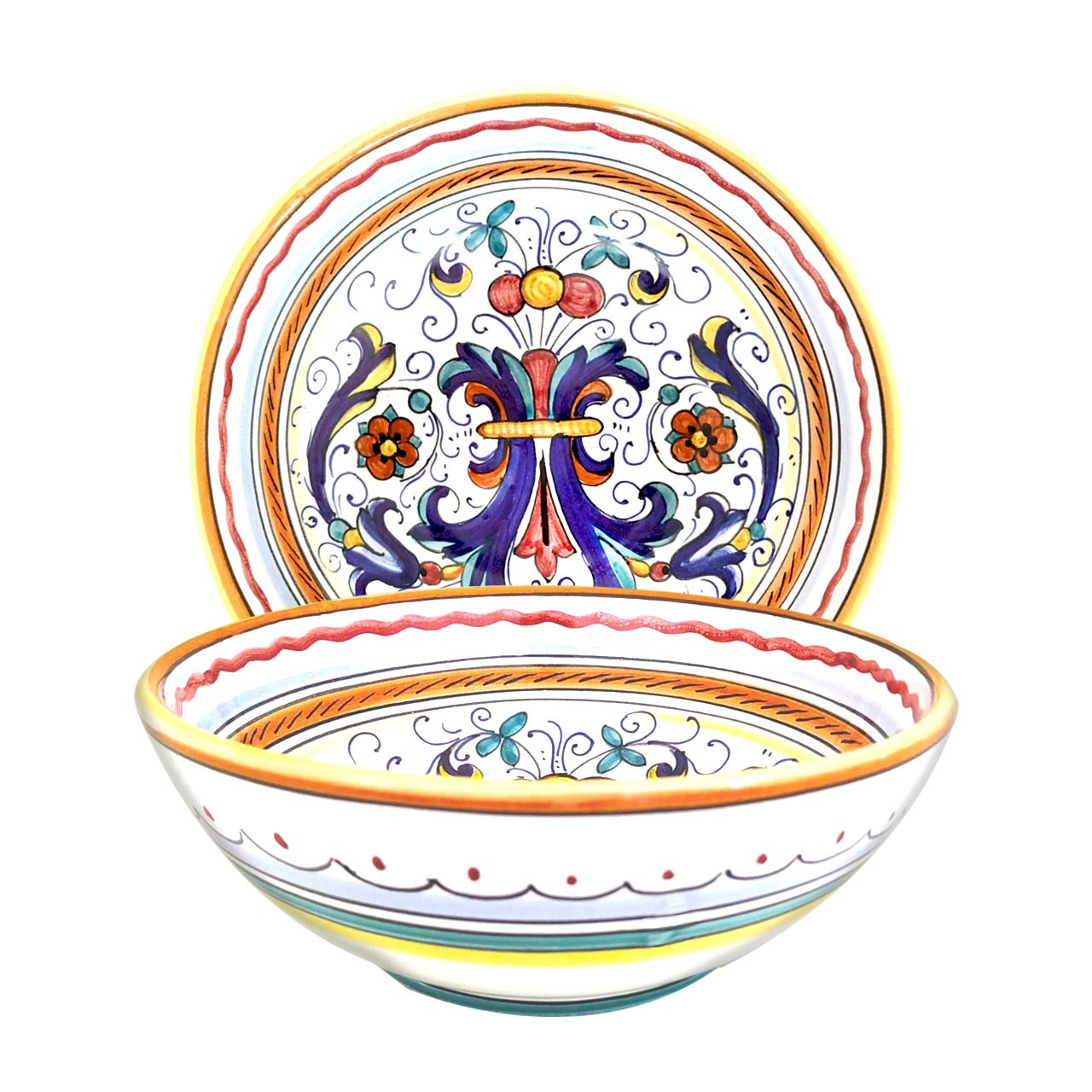 Ricco Deruta Bowls pottery | Italian ceramic Ricco