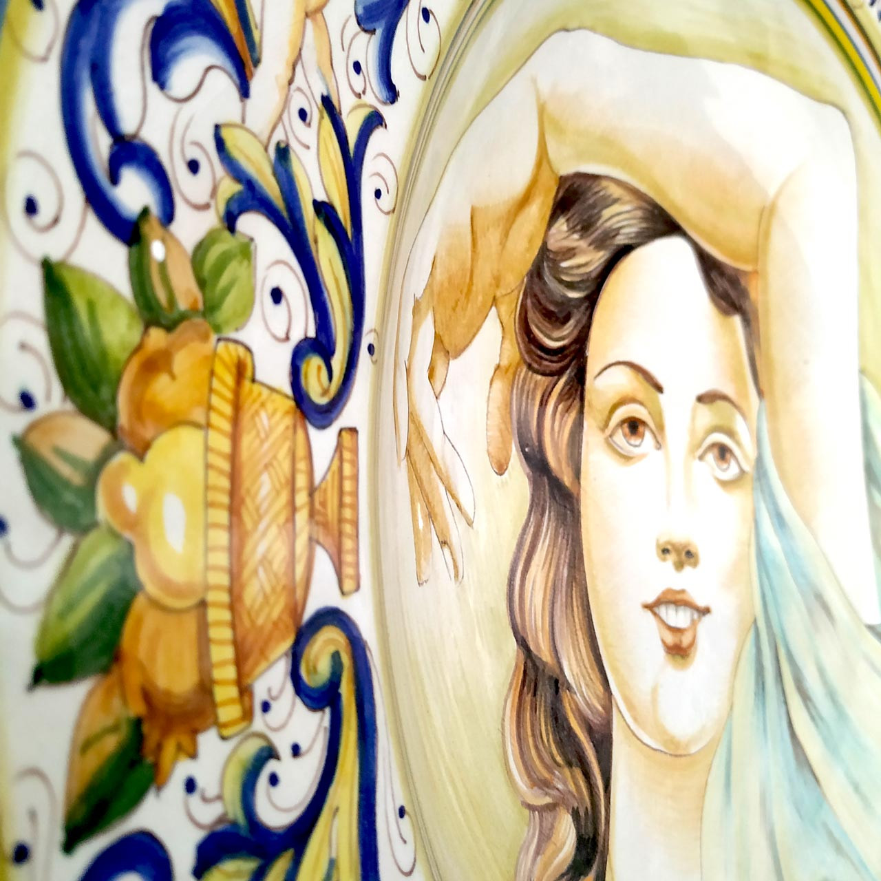 Decorative Ceramic Wall Plate Italian Ceramic Plate Mod