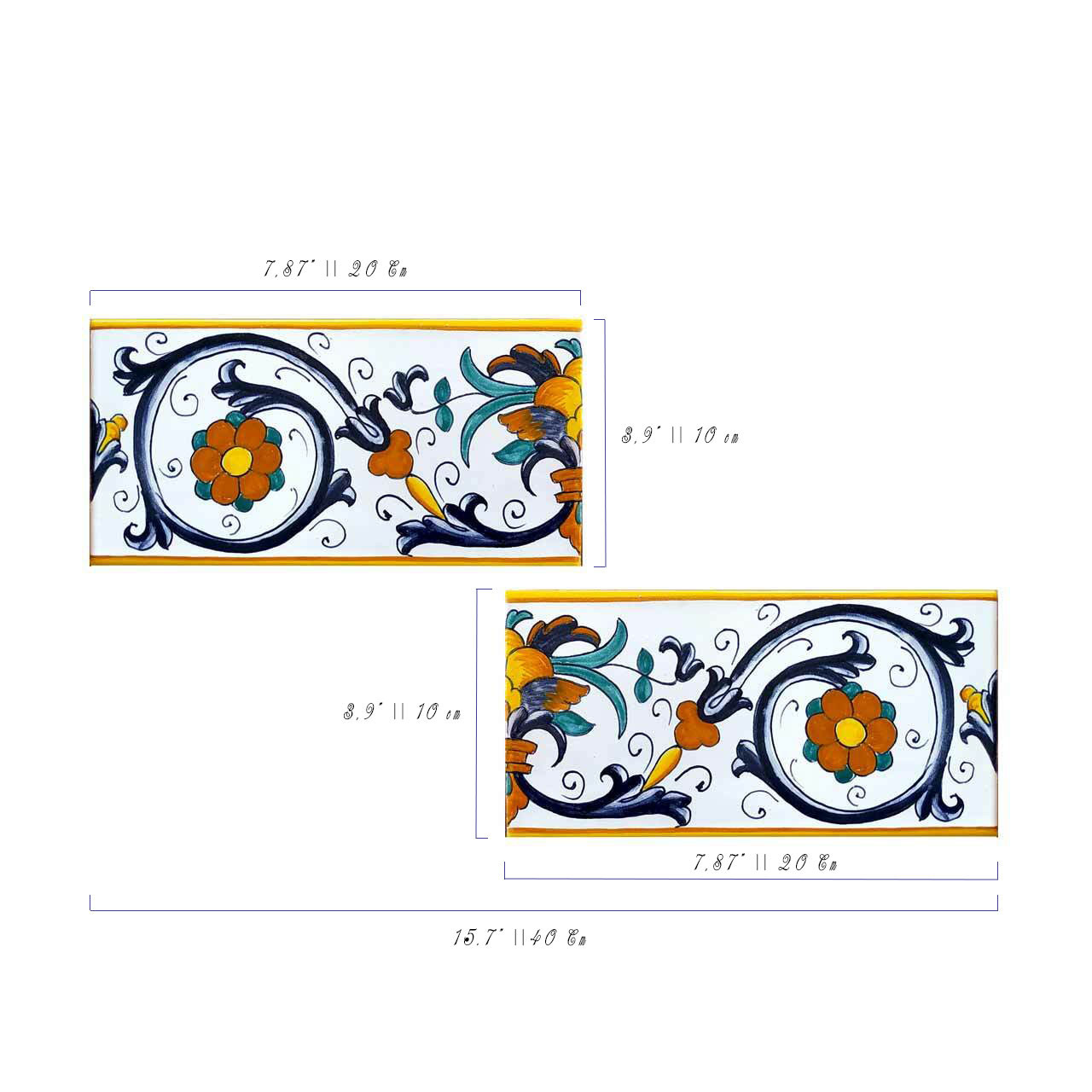 Vintage Italian Pottery Makers Italian Tiles