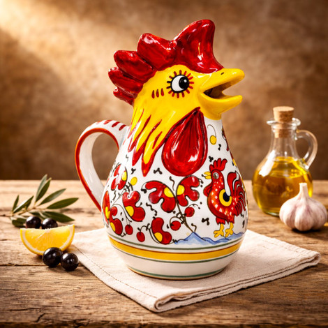 The Deruta Rooster Pitcher: Italy's Most Iconic Ceramic Jug