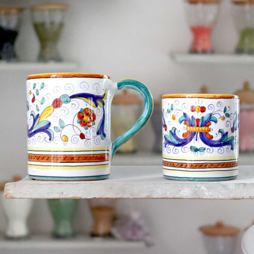 Mug Ricco Deruta | Pottery Italy Artisan