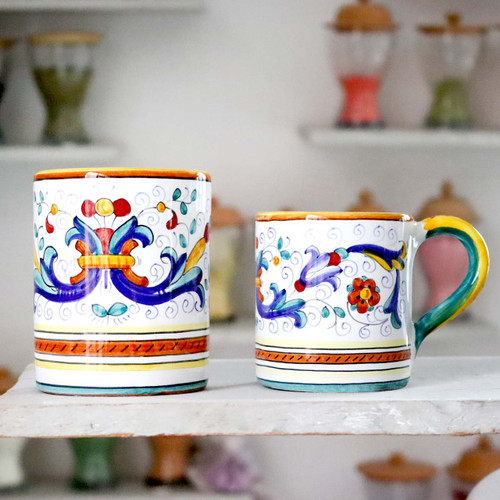 Mug Ricco Deruta | Pottery Italy Artisan