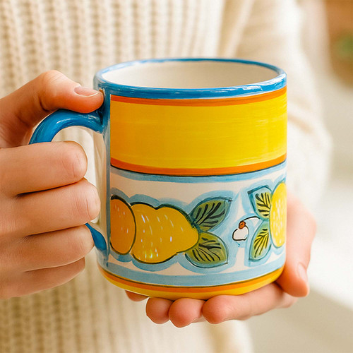 Deruta-Pottery-Mug-Handmade-in-Italy-Mod-Ceramics