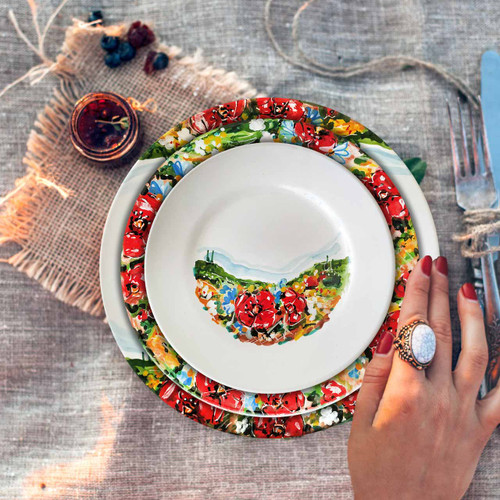 Italian Pottety Tableware made in Italy Mod Ceamics