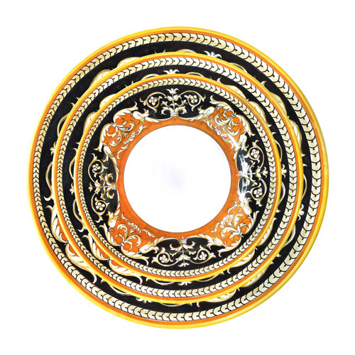 Italian Luxury Table Set handmade in Deruta by Mod Ceramics