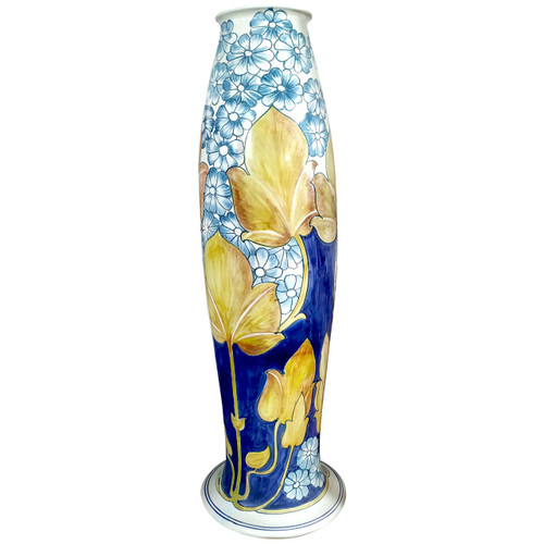 Italian Ceramic Vase Raffaellesco - Mod Ceramics