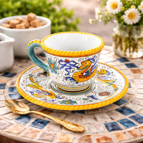 Espresso coffe cup Raffaellesco Made in Deruta by MOD