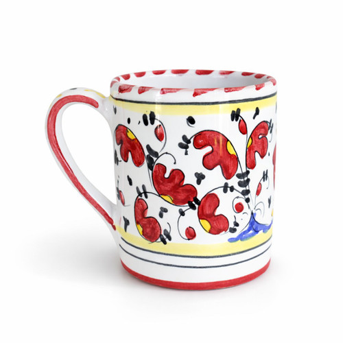 Coffe Mug from Deruta_Galletto Red Collection