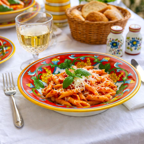 Italian Dinnerware handpainted by Mod Deruta