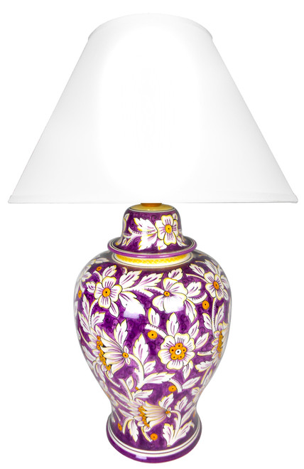 Floreale Viola Lamp (Lampshade not included)