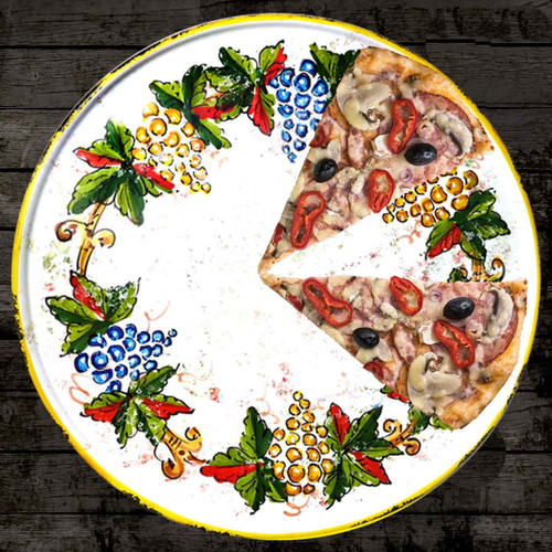 Ceramic pizza cutter wheel