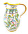 Hand-painted Love Birds Italian ceramic pitcher-MOD Deruta collection