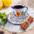 Deruta Pottery Coffee Cup Handmade