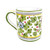 Pottery Mug Deruta Arabesco Green Woods decoration