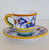 Italian Ceramic Coffee Cup Mod Deruta