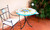 Wind rose stone table deruta