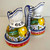 Hand-Painted Deruta Ceramic Oil & Vinegar Set with Handle Hand-Painted Deruta Ceramic Oil & Vinegar Set with Handle