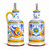 Italian pottery oil bottle Raffaellesco