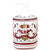Ceramic pottery soap dispenser-Ricco Deruta Red