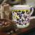 Italian Pottery Mug Arabesco Brown Pattern