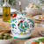 Oil Bottle Deruta Italian ceramic Handmade