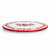 Pottery Tableware of Deruta_Pizza Plate galletto Red