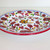Salad Plate made in Deruta Arabesco Red