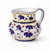 Deruta Pottery Rooster Pattern Blu