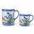 Classic Deer Traditional mug, decorated with deer – hand-painted Italian majolica coffee mug, Deruta pottery made in Italy