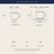 Size guide for the espresso cup and saucer – dimensions in inches and centimeters, hand-painted Italian majolica, Deruta pottery