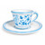 Arabesco Heavenly espresso cup and saucer
