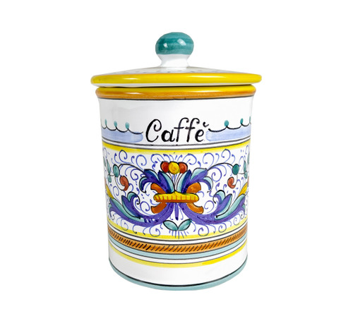 Ricco Coffee Jar - Italian Pottery Outlet