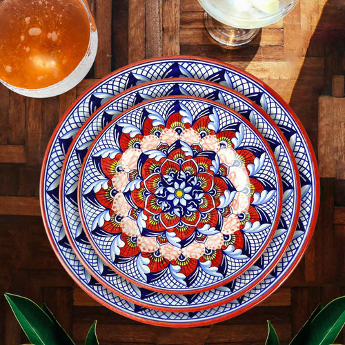 Italian Pottery Tableware | handmade Deruta authentic