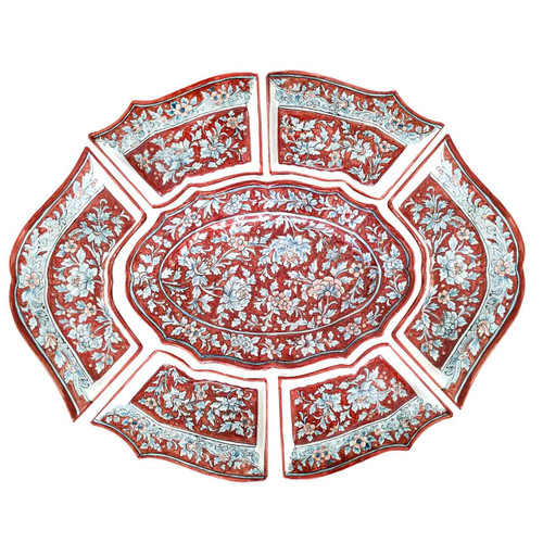 Ceramic Appetizer Tray Italian Pottery Handmade