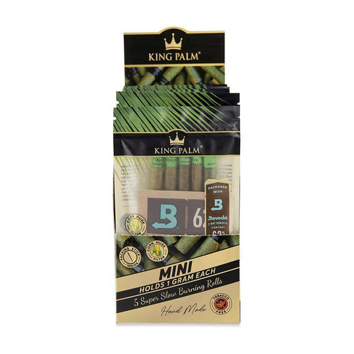 King Palm Cones 5pk with Boveda Display, Slim