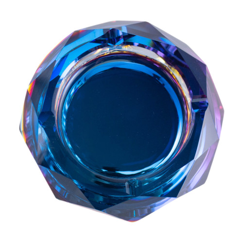 High Quality 4.5'' Octogonal Glass Ashtray