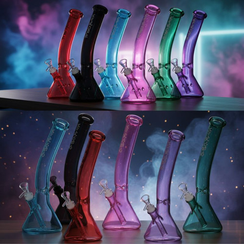 12″ Xtreme Curve Neck Glass Bong