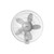 AIR KING OSCILLATING WALL FAN 18"