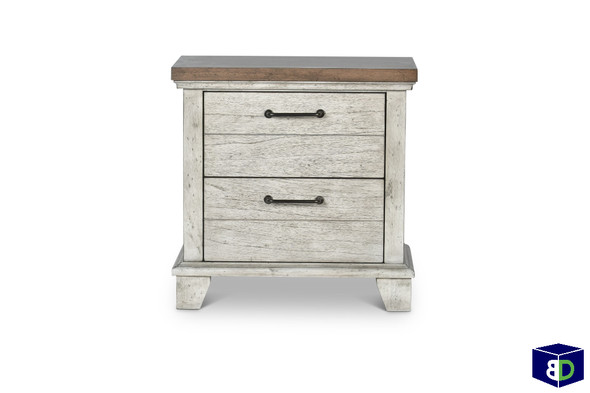 Creek View Two Drawer Nightstand