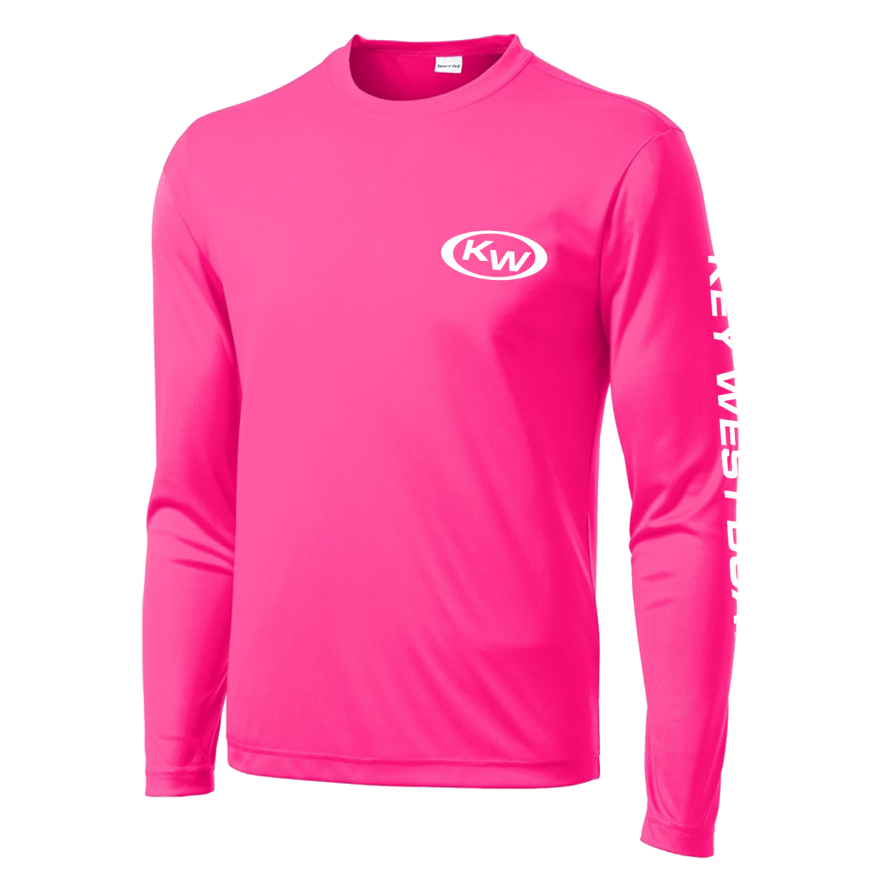 pink dri fit long sleeve