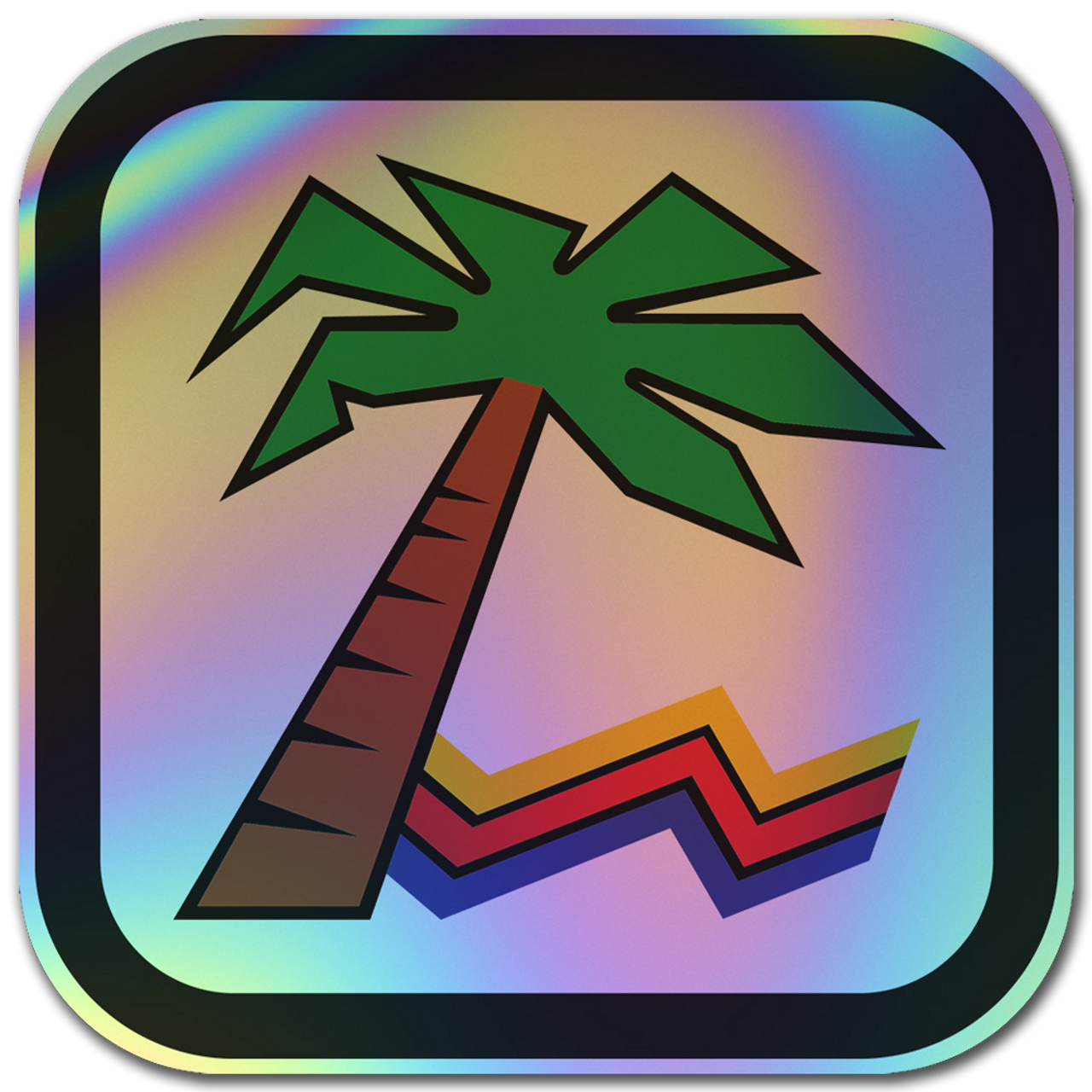 palm tree' Sticker