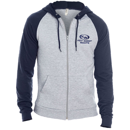 Fleece Zip Hoodie - Key West Boats