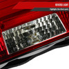 2001-2003 BMW E39 5 Series Sedan LED Tail Lights (Chrome Housing/Red Clear Lens)