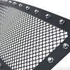 2003-2006 GMC Sierra 1500 Rivet Style Black Stainless Steel Mesh Grille Insert